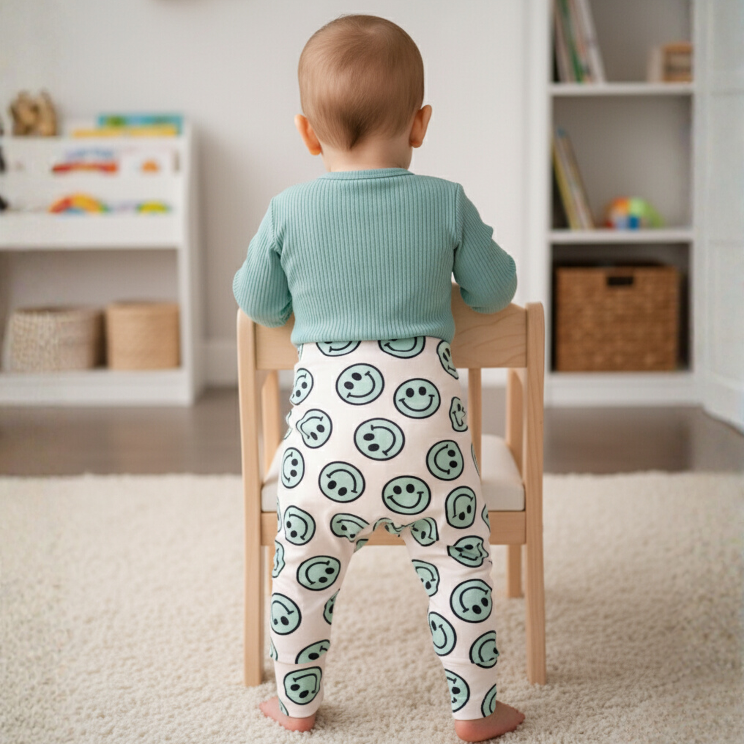 Grow with Me Pants - Smiley