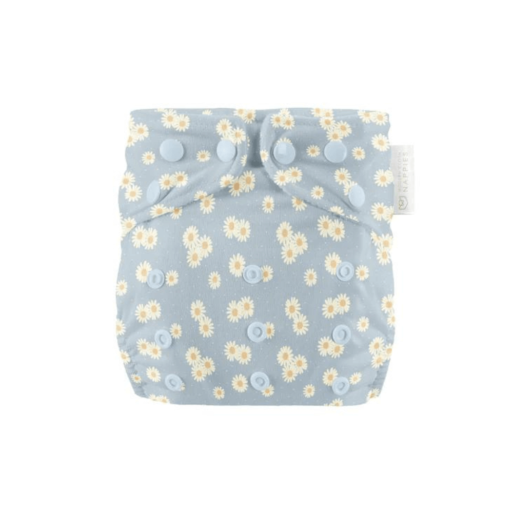 Newborn Pearl Pocket Cloth Nappy- Ditsy Daisy