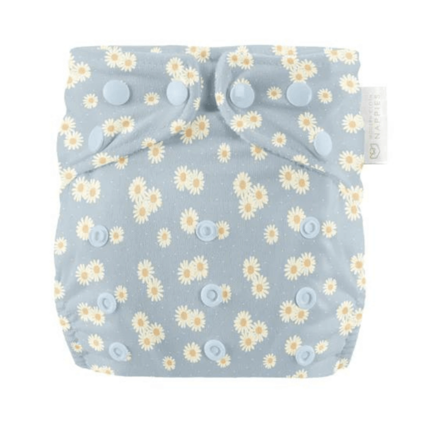 Newborn Pearl Pocket Cloth Nappy- Ditsy Daisy