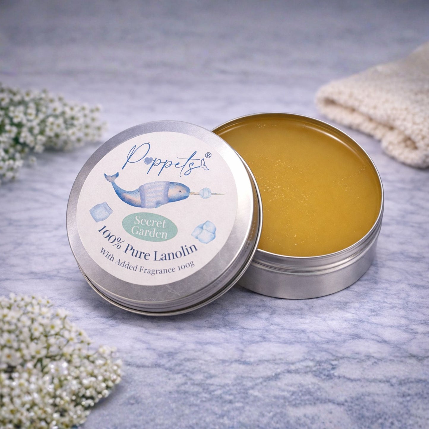 Poppets Lanolin Wool Care - Secret Garden