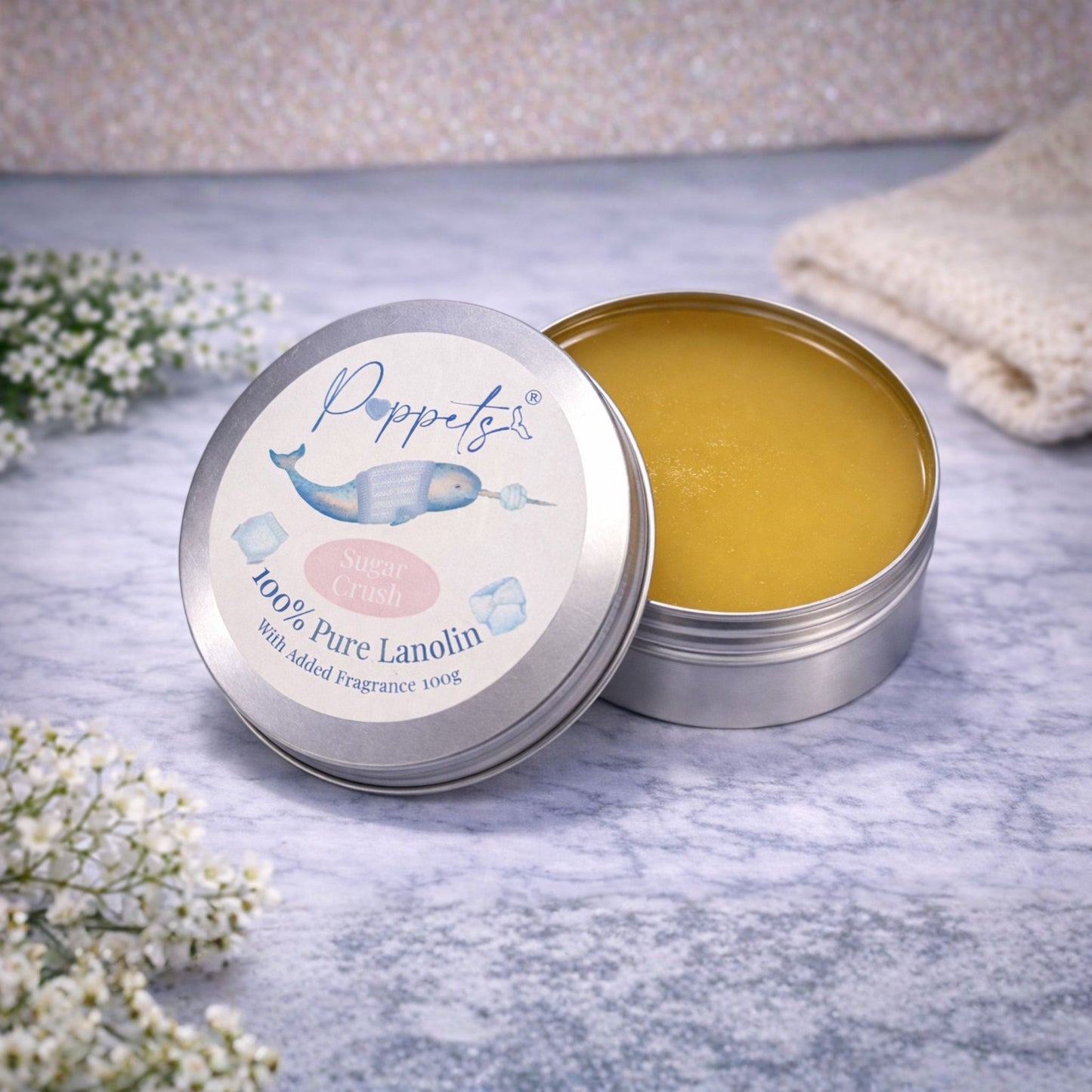 Poppets Lanolin Wool Care - Sugar Crash