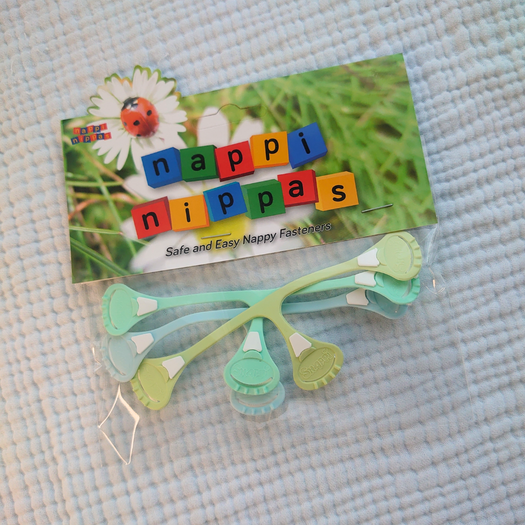 Nappy fasteners, Nappi Nippas pack of 3