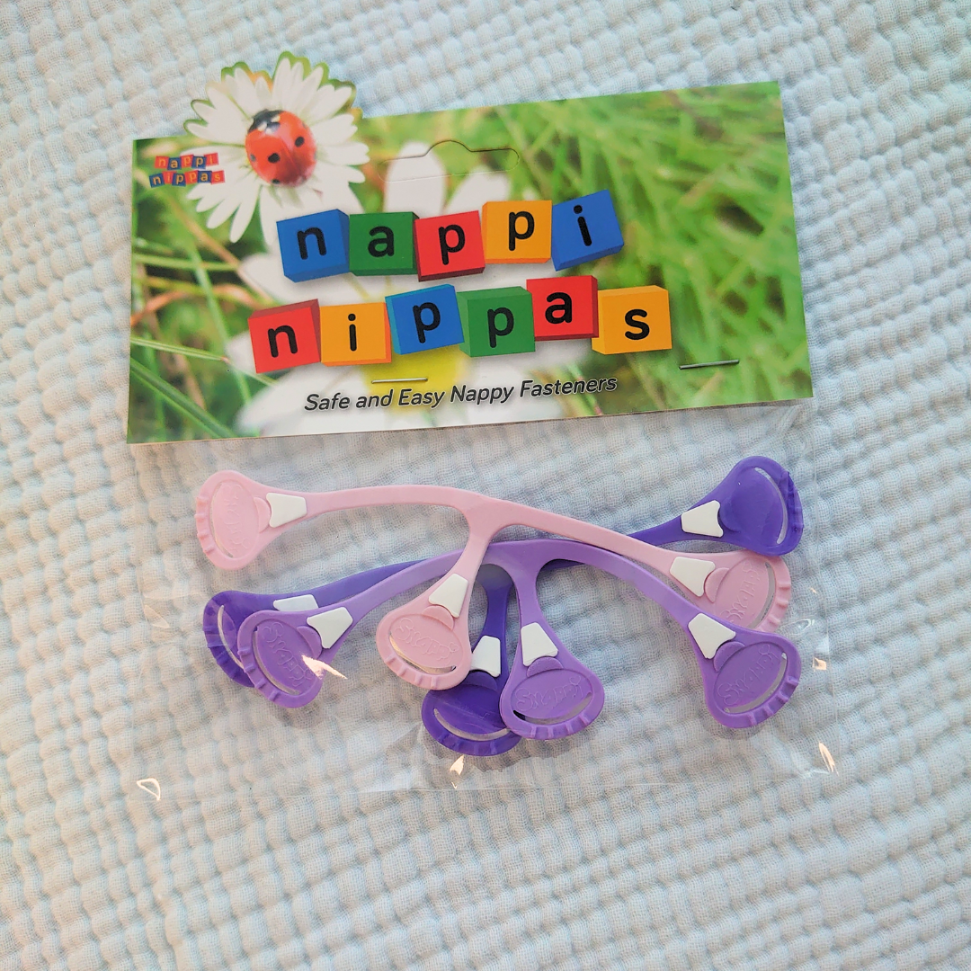 Nappy fasteners, Nappi Nippas pack of 3