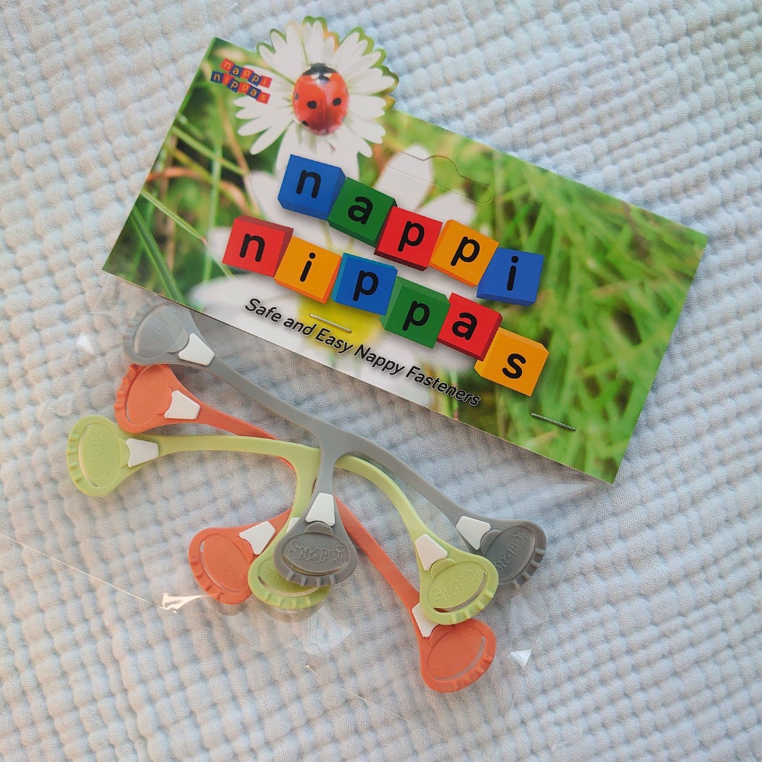 Nappy fasteners, Nappi Nippas pack of 3