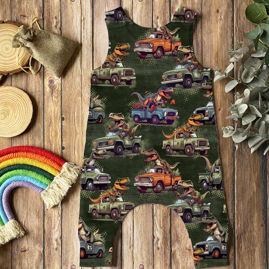 Jurassic Rides Romper