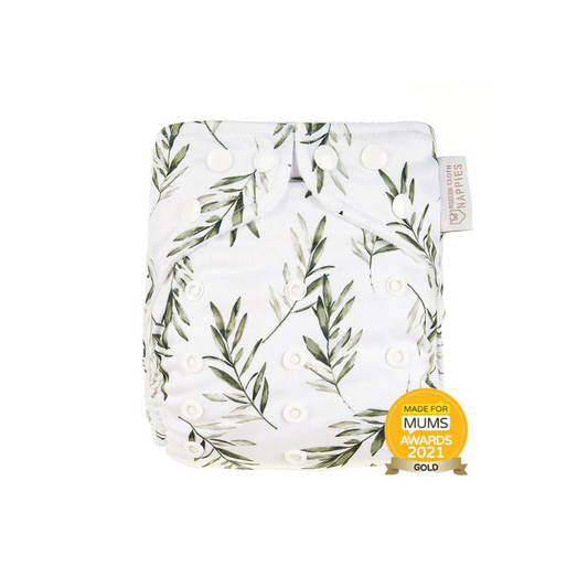 Pearl Pocket One Size All-in-One Cloth Nappy - Eden