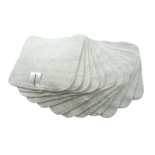 Washable Wipes Bamboo/Cotton